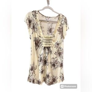 Anthropologie Vera Neumann Blouse L